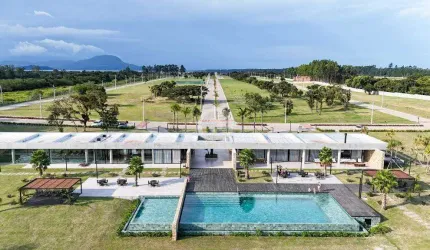 Terreno em condomínio fechado a venda, Marina Del Faro - Osório/RS - Condomínio Náutico
