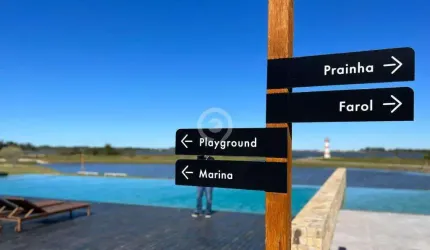Terreno em condomínio fechado a venda, Marina Del Faro - Osório/RS - Condomínio Náutico