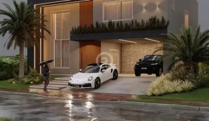 Casa à venda em Portão, Centro, com 4 suítes, com 298 m², Nelsi Haas