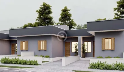 Casa à venda em Portão, Portão Velho, com 2 quartos, com 46.43 m²