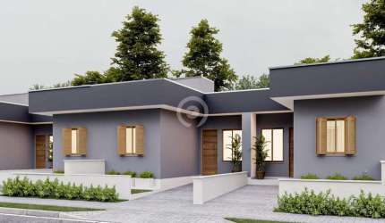 Casa à venda em Portão, Portão Velho, com 2 quartos, com 46.43 m²