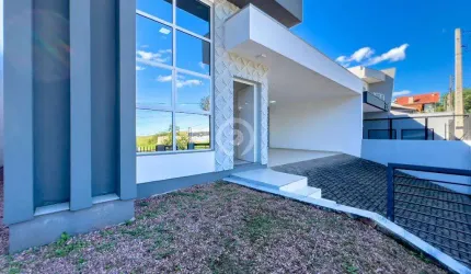 Casa à venda em Campo Bom, Solar do Campo, com 3 suítes, com 134.74 m²