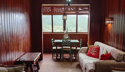 Apartamento com 3 dormitórios para alugar, 60 m² por R$ 2.000,00/mês - Caxangá - Teresópolis/RJ
