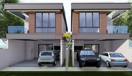 Sobrado Geminado com 03 Suítes e 02 Sacadas