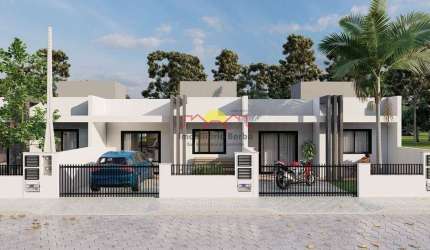 Casa Geminada com 06 Metros de Abertura