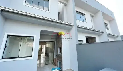 Sobrado Geminado com Suíte e Churrasqueira