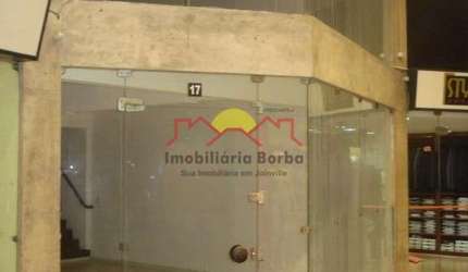 SALA COMERCIAL COM MEZANINO NO CENTRO DE JOINVILLE