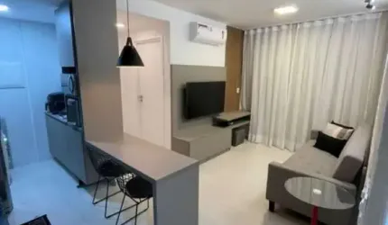 Quarto e Sala na Praia do Francês - Porteira Fechada 41m²