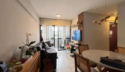 Apartamento com 3 dormitórios sendo 1 suíte na Jatiúca - 71m²