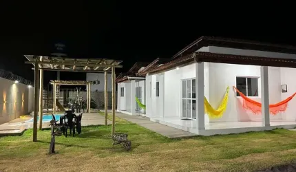 Chalés Mobiliado na Praia de Tabuba - 562m²