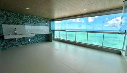 Apartamento á Beira Mar de Cruz das Almas com 4 suítes + Closet - 259m²