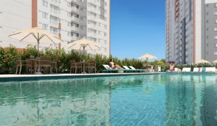 Lindo Apartamento de 2 quartos com varanda e lazer completo na Zona Norte - Irajá - RJ