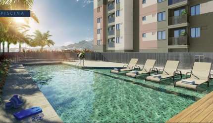 Excelente Apartamento de 2 quartos com varanda e lazer de resort em Cachambi - RJ