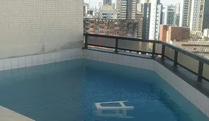 Cobertura Duplex com vista para o mar.
