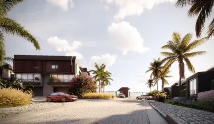 Casa Térrea em condomínio com 3 suítes, sala dois ambientes, 5 banheiros e 2 vagas na garagem - Unidade 11