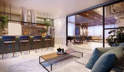 Casa em condomínio com 3 suítes, sala dois ambientes, 5 banheiros e 2 vagas na garagem - Unidade 16