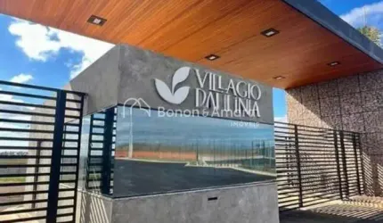 Terreno à venda no Condomínio Villagio, São Bento, em Paulínia-SP.