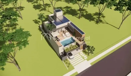 Casa a venda no Condomínio Santorini, Parque Brasil 500, Paulínia.