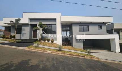Casa Térrea de Alto Padrão com 3 Suítes, Piscina e Área Gourmet no Condomínio Jequitibá - Valinhos