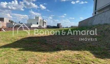 Terreno à Venda com 420 m² no Condomínio Reserva do Itamaracá - Valinhos/SP
