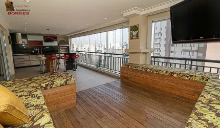 TERRAÇO GOURMET-DECORADO-AR COND.-LAZER TOTAL-PRÓXIMO METRO E SHOPPIING