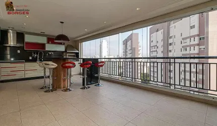 TERRAÇO GOURMET-DECORADO-AR CONDICI.-LAZER TOTAL-PRÓXIMO METRO E SHOPPIING