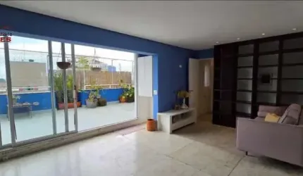 LINDA COBERTURA MOBILIADA c/140,0 m2 - 2 DTS (1 SUITE)- TERRAÇO - PINHEIROS