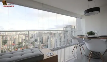 LOCAÇÃO MOBILIADO, VILA NOVA CONCEIÇÃO, TUDO DE EXTREMO BOM GOSTO!!