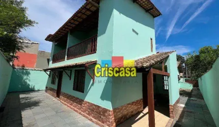 Casa com 2 dormitórios à venda, 90 m² por R$ 230.000,00 - Extensão Serramar - Rio das Ostras/RJ