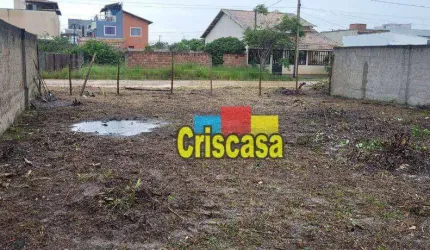 Terreno à venda, 420 m² por R$ 270.000,00 - Verdes Mares - Rio das Ostras/RJ
