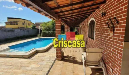 Casa linear com 3 dormitórios à venda, 150 m² por R$ 620.000 - Cidade Praiana - Rio das Ostras/RJ