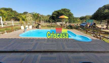 Área de lazer em Cantagalo