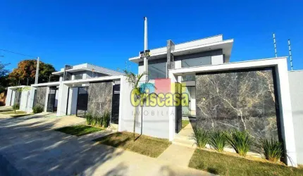 Casa com 3 dormitórios à venda, 75 m² por R$ 380.000,00 - Extensão Serramar - Rio das Ostras/RJ