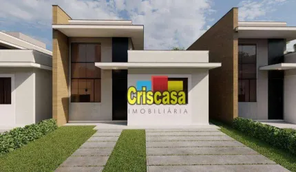 Casa com 3 dormitórios à venda, 132 m² por R$ 520.000,00 - Jardim Mariléa - Rio das Ostras/RJ
