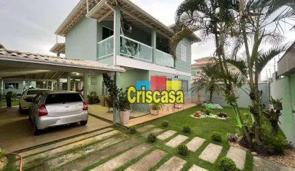 Casa com 7 dormitórios, 450 m² - venda por R$ 1.800.000,00 ou aluguel por R$ 7.325,00/mês - Costazul - Rio das Ostras/RJ