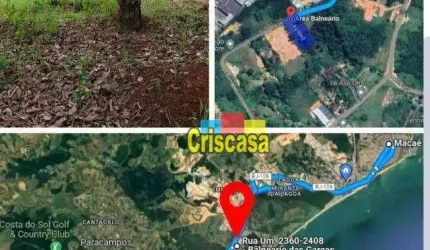 Área à venda, 4100 m² por R$ 350.000,00 - Balneário das Garças - Rio das Ostras/RJ