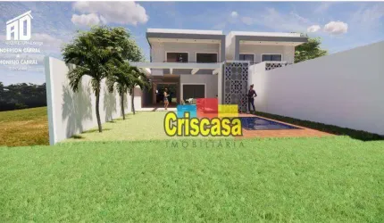 Casa com 3 dormitórios à venda, 200 m² por R$ 900.000,00 - Bosque Beira Rio - Rio das Ostras/RJ
