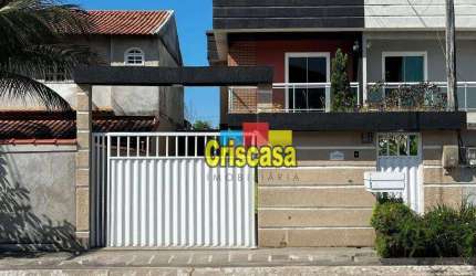 Casa com 4 dormitórios à venda, 133 m² por R$ 690.000,00 - Praia Mar - Rio das Ostras/RJ