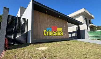 Casa com 3 dormitórios à venda, 184 m² por R$ 1.200.000,00 - Alphaville - Rio das Ostras/RJ