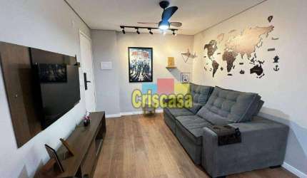 Apartamento com 2 dormitórios à venda, 56 m² por R$ 269.000,00 - Chácara Mariléa - Rio das Ostras/RJ