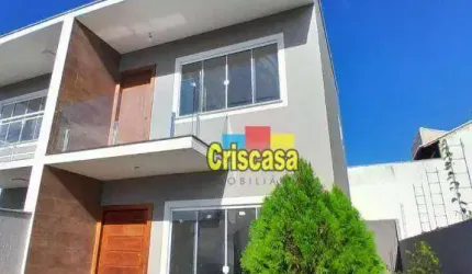 Casa com 2 dormitórios à venda, 88 m² por R$ 420.000,00 - Chácara Mariléa - Rio das Ostras/RJ