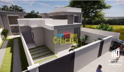 Casa com 3 dormitórios à venda, 70 m² por R$ 480.000,00 - Jardim Mariléa - Rio das Ostras/RJ