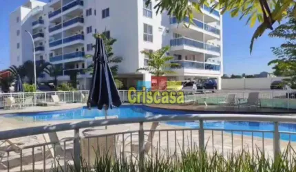Cobertura com 3 dormitórios para alugar, 80 m² por R$ 5.297,17/mês - Recreio - Rio das Ostras/RJ