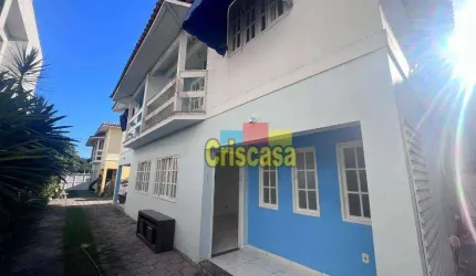 Casa com 3 dormitórios para alugar, 110 m² por R$ 1.900,00/mês - Costa Azul - Rio das Ostras/RJ
