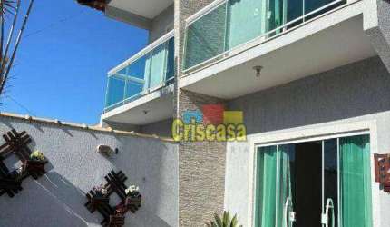 Casa com 2 dormitórios à venda, 120 m² por R$ 480.000,00 - Serramar - Rio das Ostras/RJ