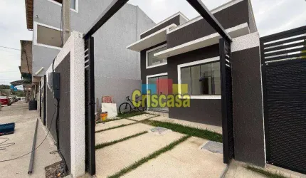 Casa com 2 dormitórios à venda, 60 m² por R$ 320.000,00 - Chácara Mariléa - Rio das Ostras/RJ