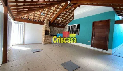 Casa com 2 dormitórios para alugar, 83 m² por R$ 2.552,50/mês - Casa Grande - Rio das Ostras/RJ