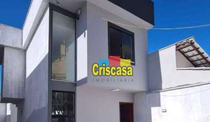 Casa com 3 dormitórios à venda, 90 m² por R$ 590.000,00 - Riviera Fluminense - Macaé/RJ