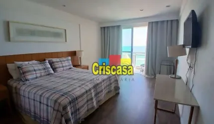 Flat com 1 dormitório, 70 m² - venda por R$ 285.000,00 ou aluguel por R$ 4.625,00/mês - Glória - Macaé/RJ