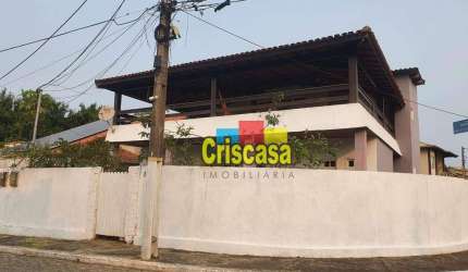 Casa com 4 dormitórios, 365 m² - venda por R$ 790.000,00 ou aluguel por R$ 5.200,00/mês - Ilha da Caieira - Macaé/RJ
